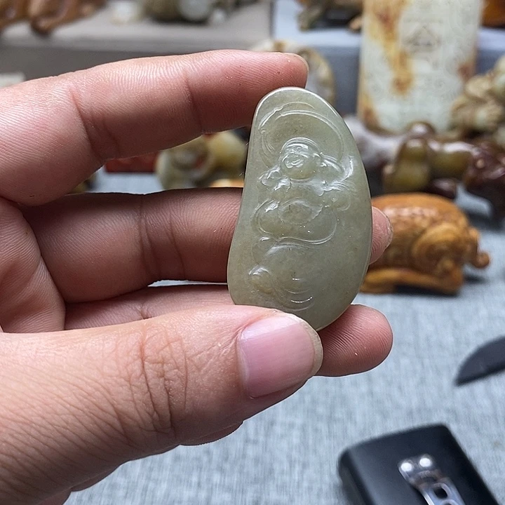 未镶嵌和田玉挂件