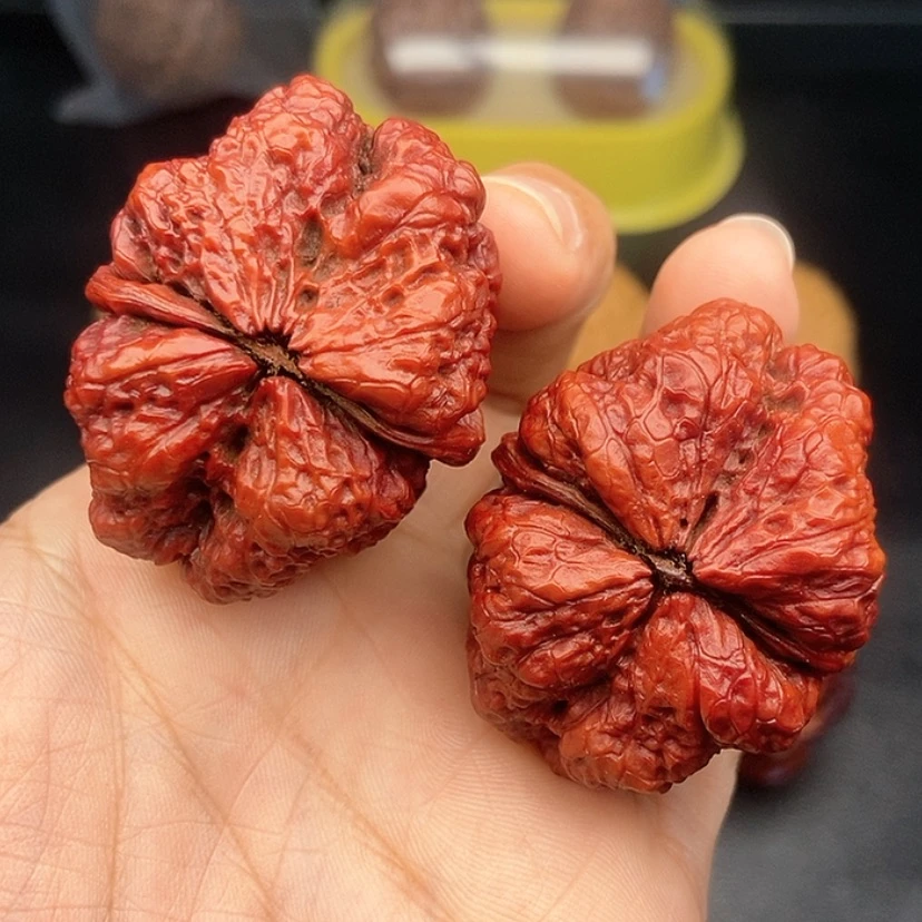 【闪购商品】把件文玩核桃42尺蝴蝶差