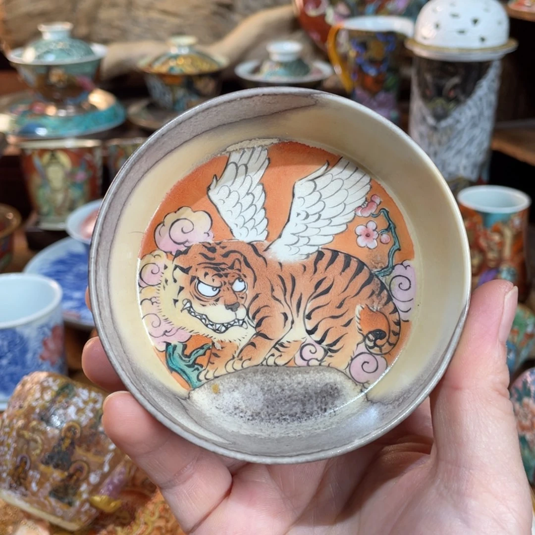 【闪购商品】穷奇VS鱼化龙 金灵盏杯