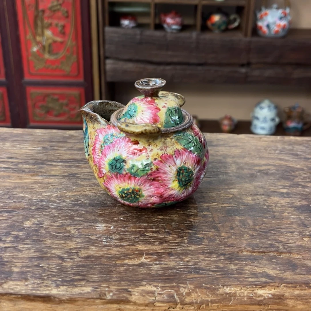 景德镇柴烧手工手绘陶瓷