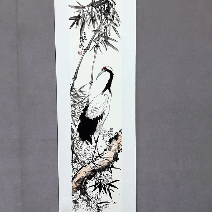 国画亲笔手绘放心去藏