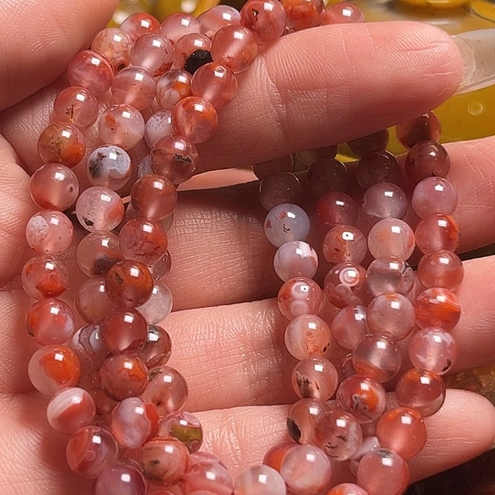 玛瑙/玉髓未镶嵌项链