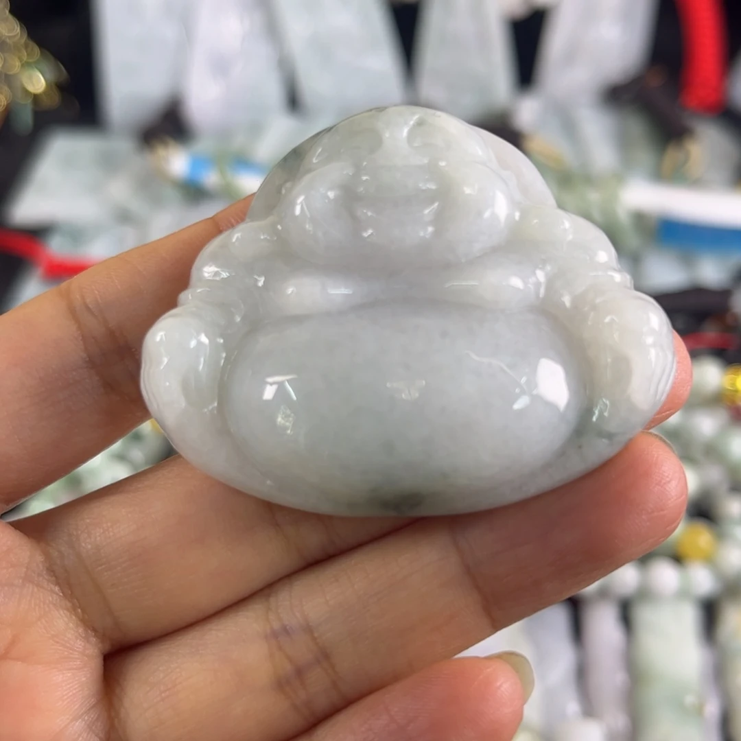 翡翠未镶嵌吊坠(赠链)瑕疵