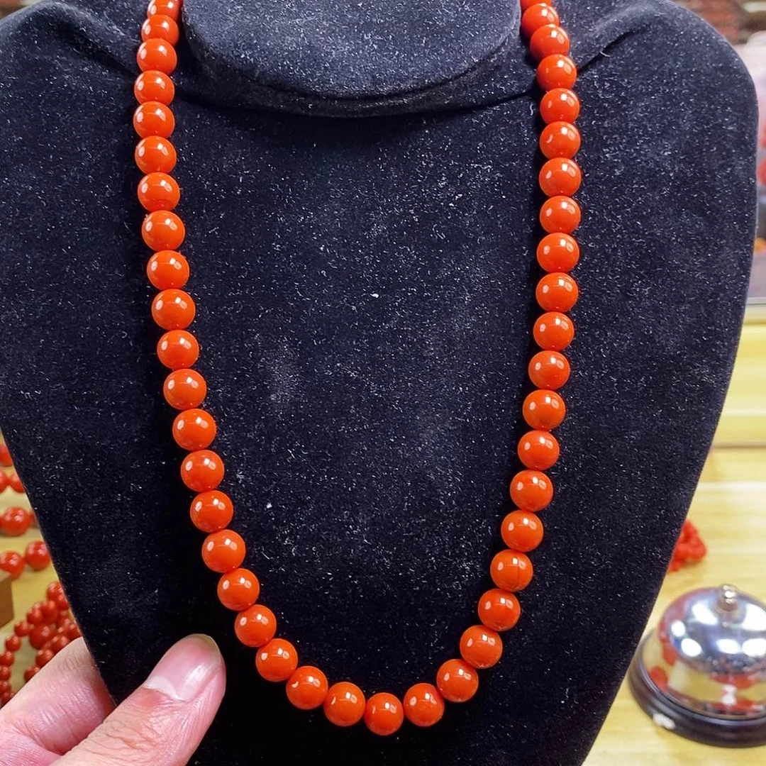 南红玛瑙银S925镶嵌买9mmmmm