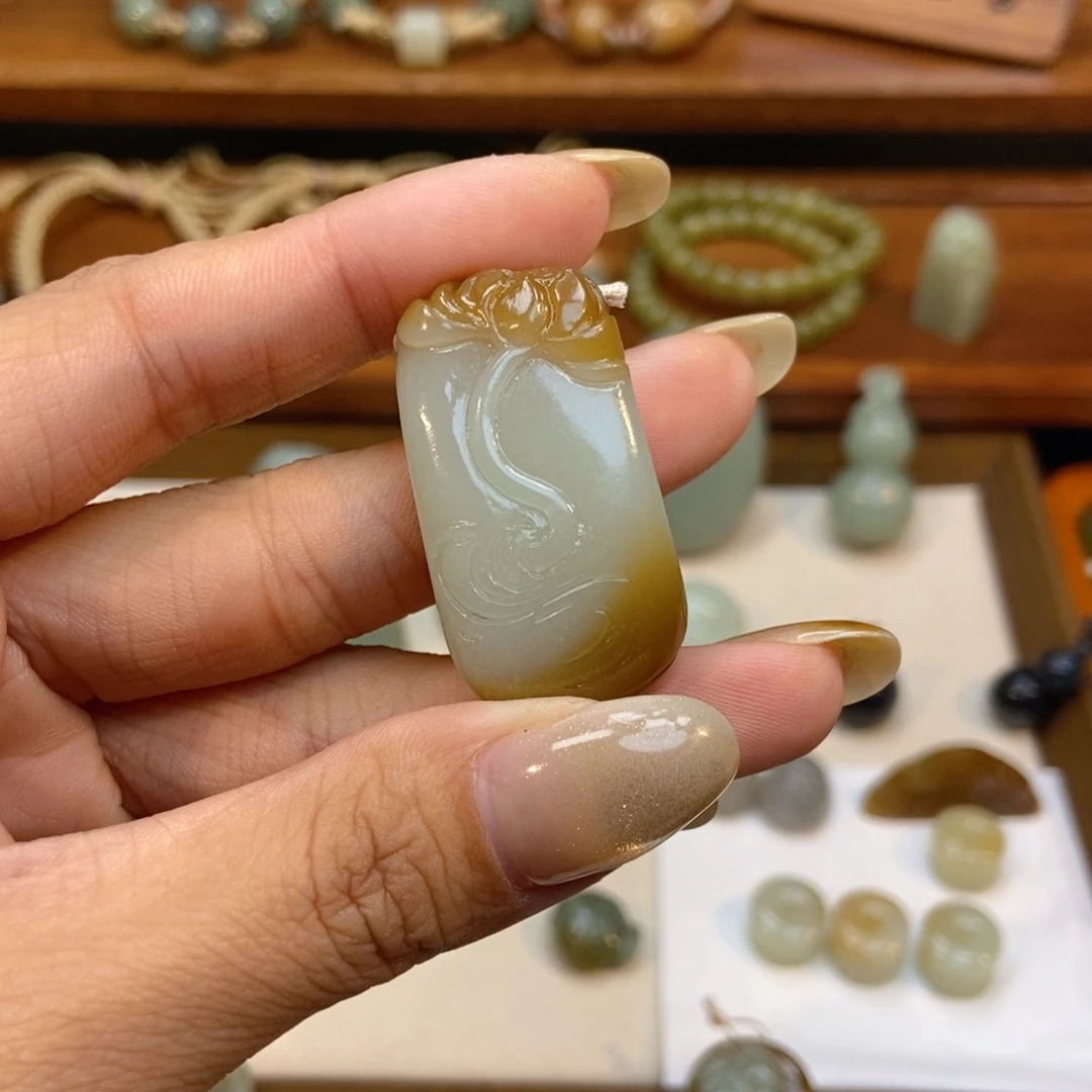 吊坠(不含链)未镶嵌和田玉C****n