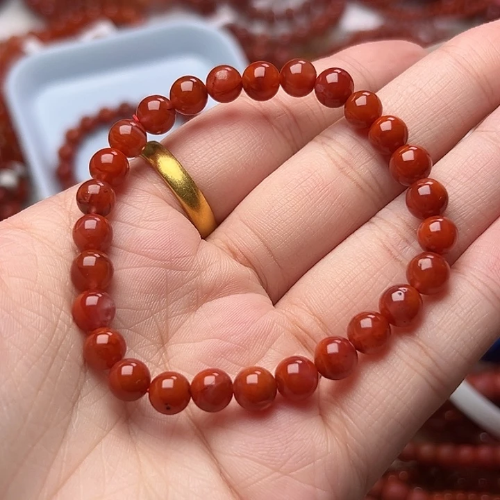 手串未镶嵌南红玛瑙46