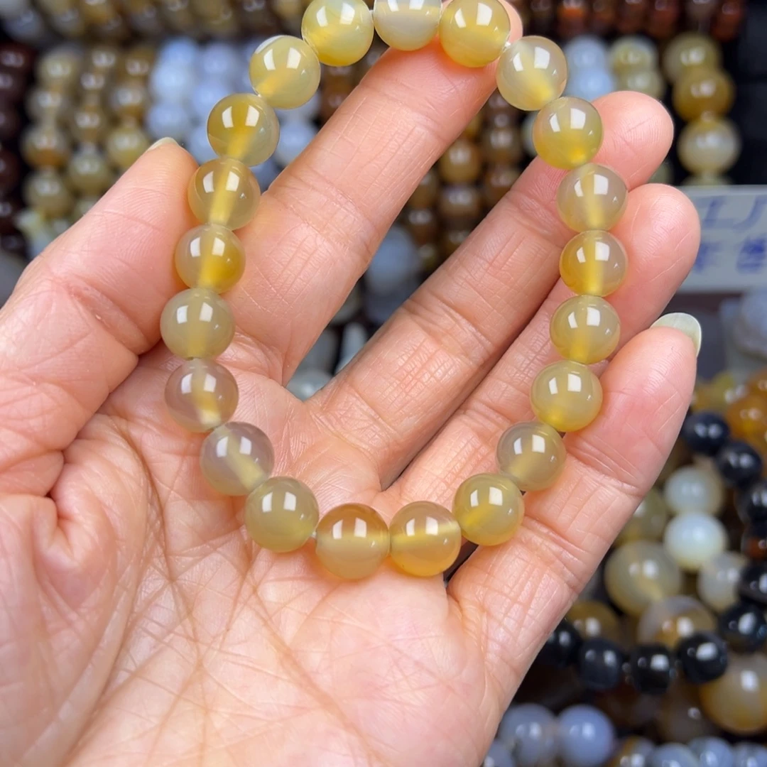 玛瑙/玉髓未镶嵌手链