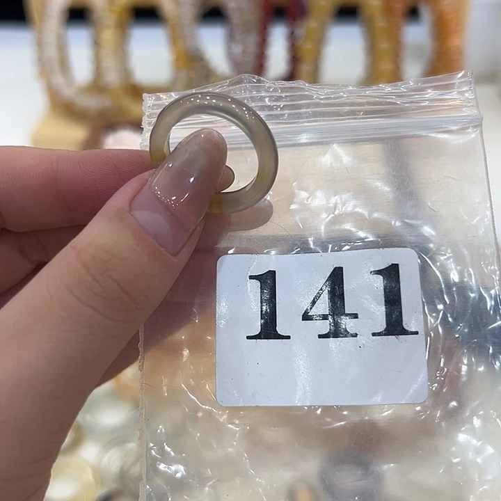 玛瑙/玉髓合金戒指141港18