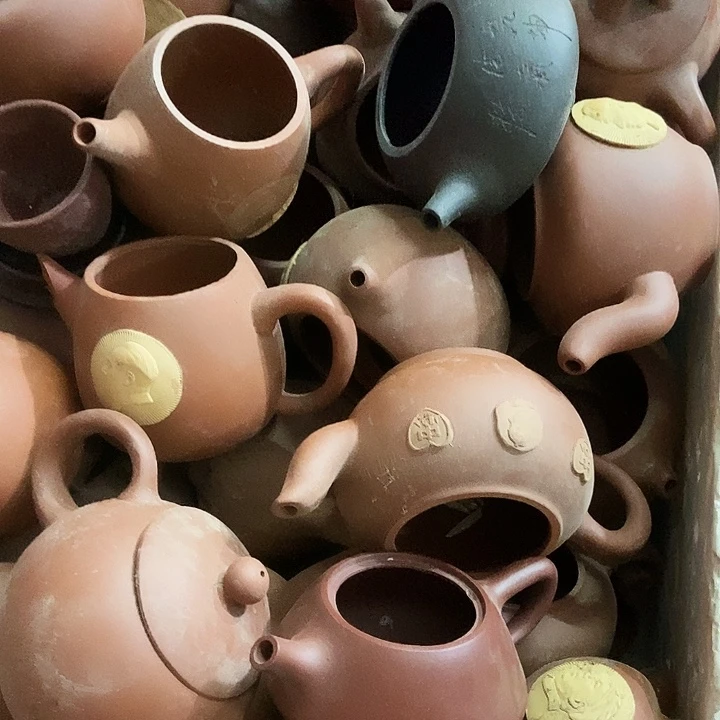 全手工制作 宜兴紫砂茶壶