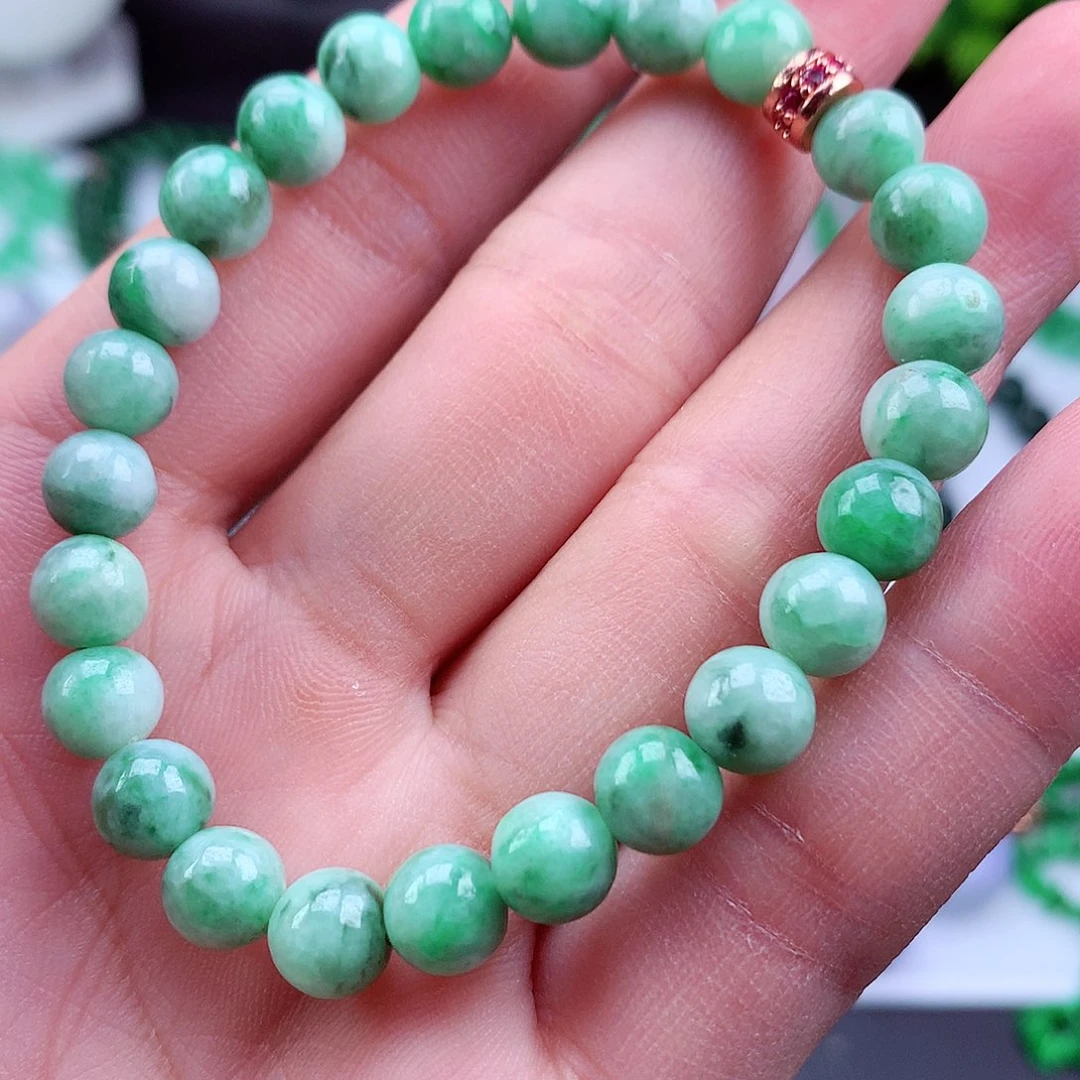 未镶嵌手链翡翠手串