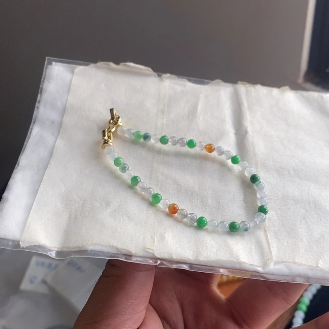 定制翡翠未镶嵌29 缅甸翡翠A货卡4.3