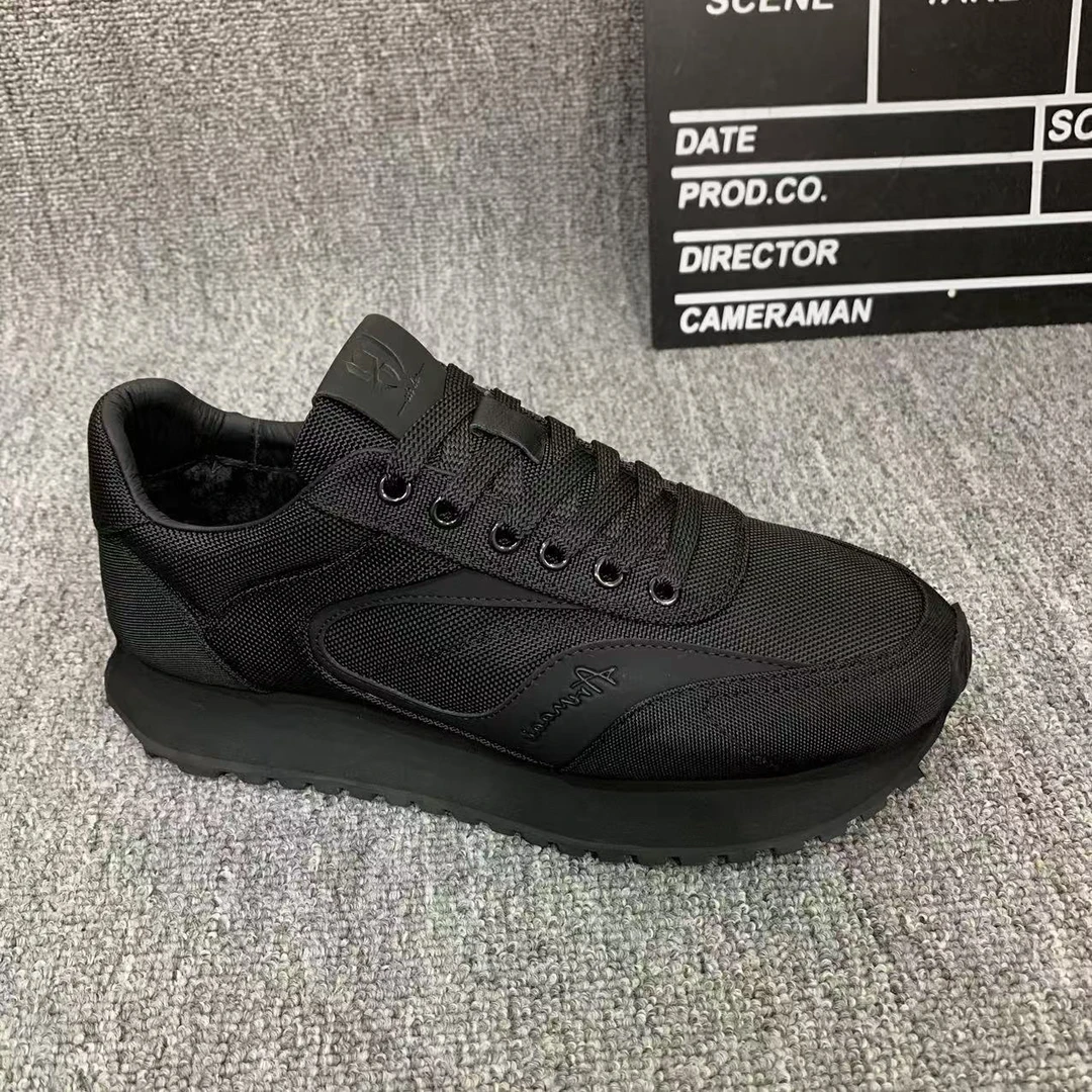 【有单有棉】广州专柜款男士科技布手工男鞋潮流百搭