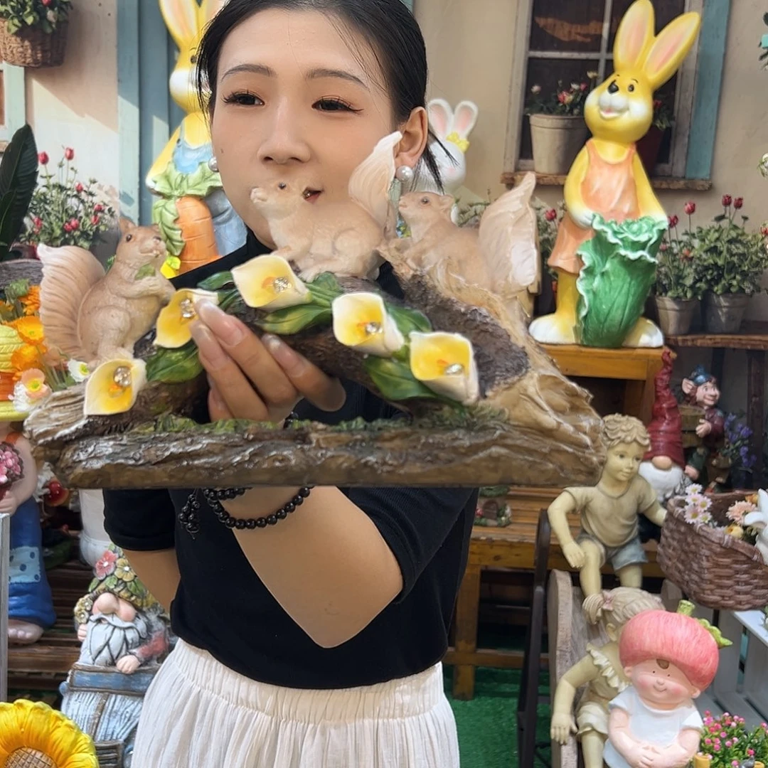 欧美摆件红红火火