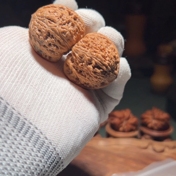 吊坠文玩核桃红玛瑙2022