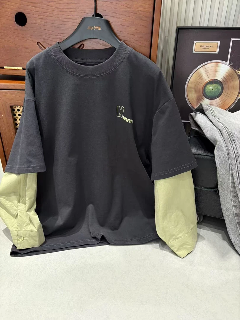 #909  春季长袖T恤