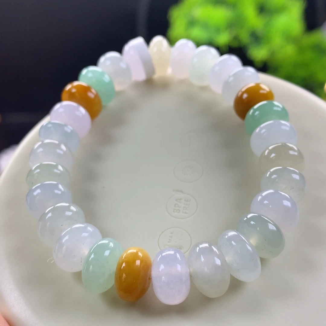 翡翠未镶嵌手链卡10