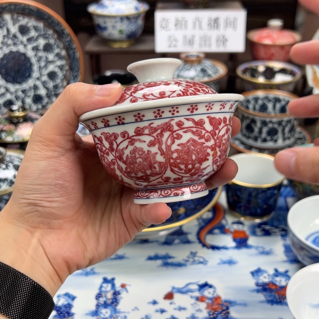 瓷片景德镇手工手绘陶瓷