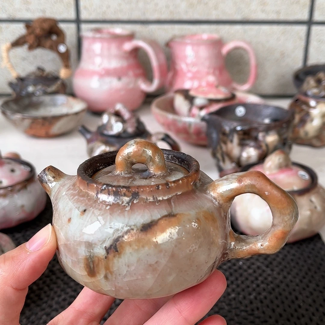 朴游柴烧工作室壶