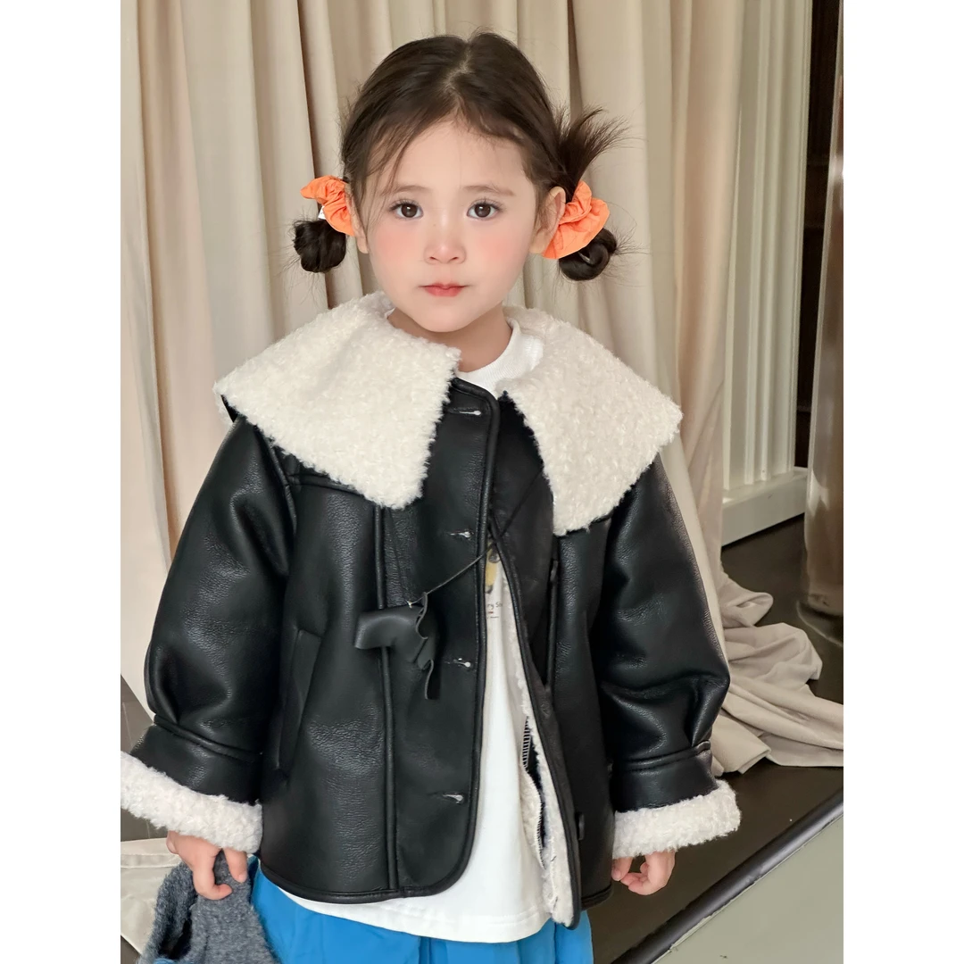 呦呦小伊·25冬~皮毛一体外套68050（童装汉服）