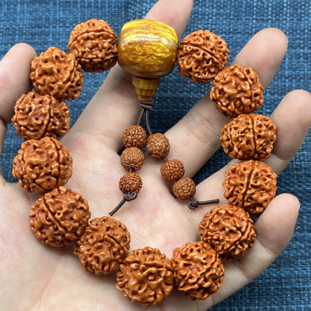 金刚菩提搭配弟子珠精美手串卡18无礼盒 2681