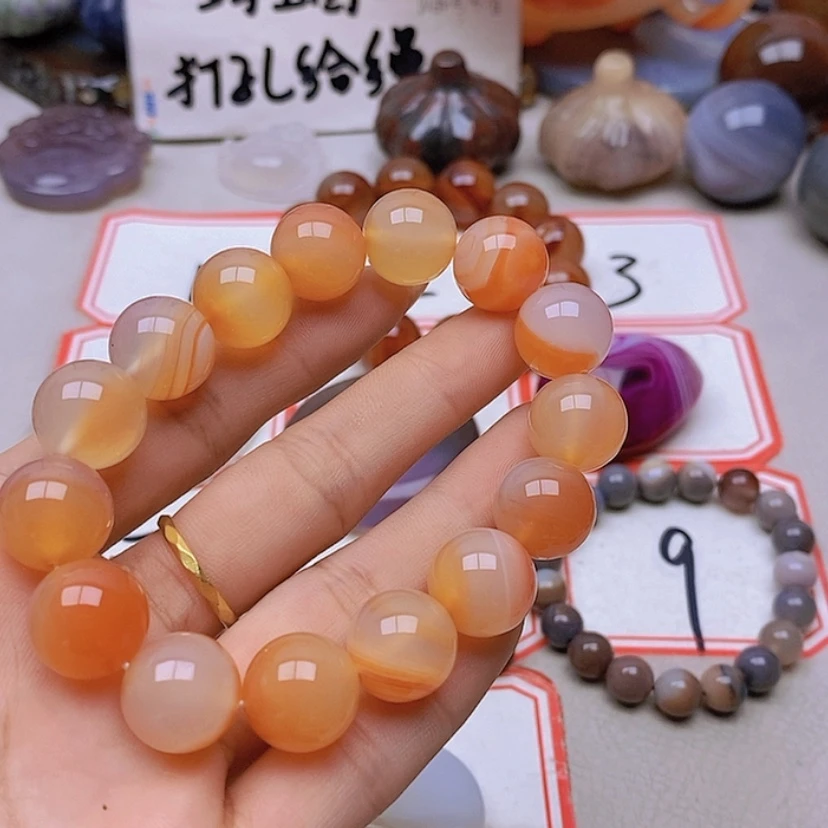 【闪购商品】未镶嵌玛瑙/玉髓珠宝半成品随*