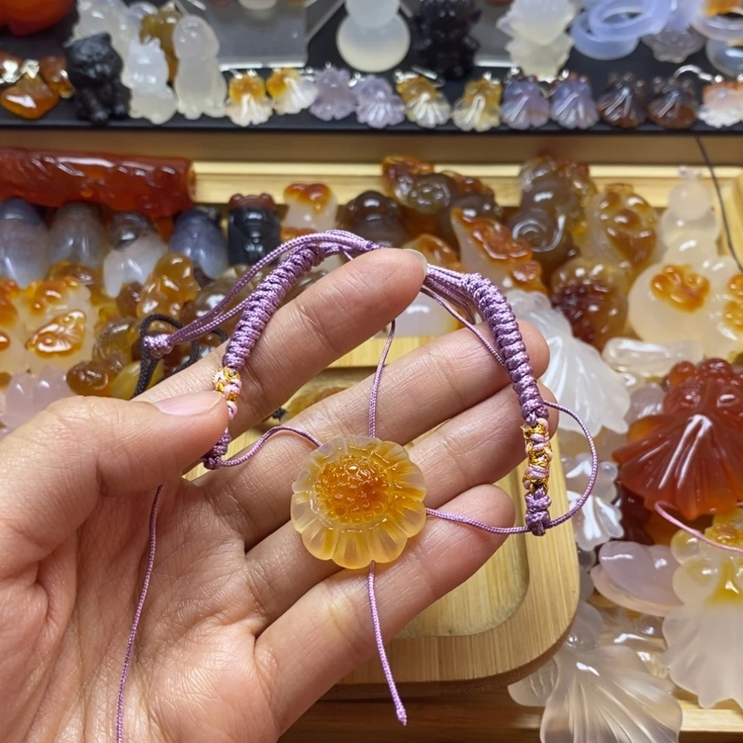 玛瑙/玉髓颈饰未镶嵌诺*