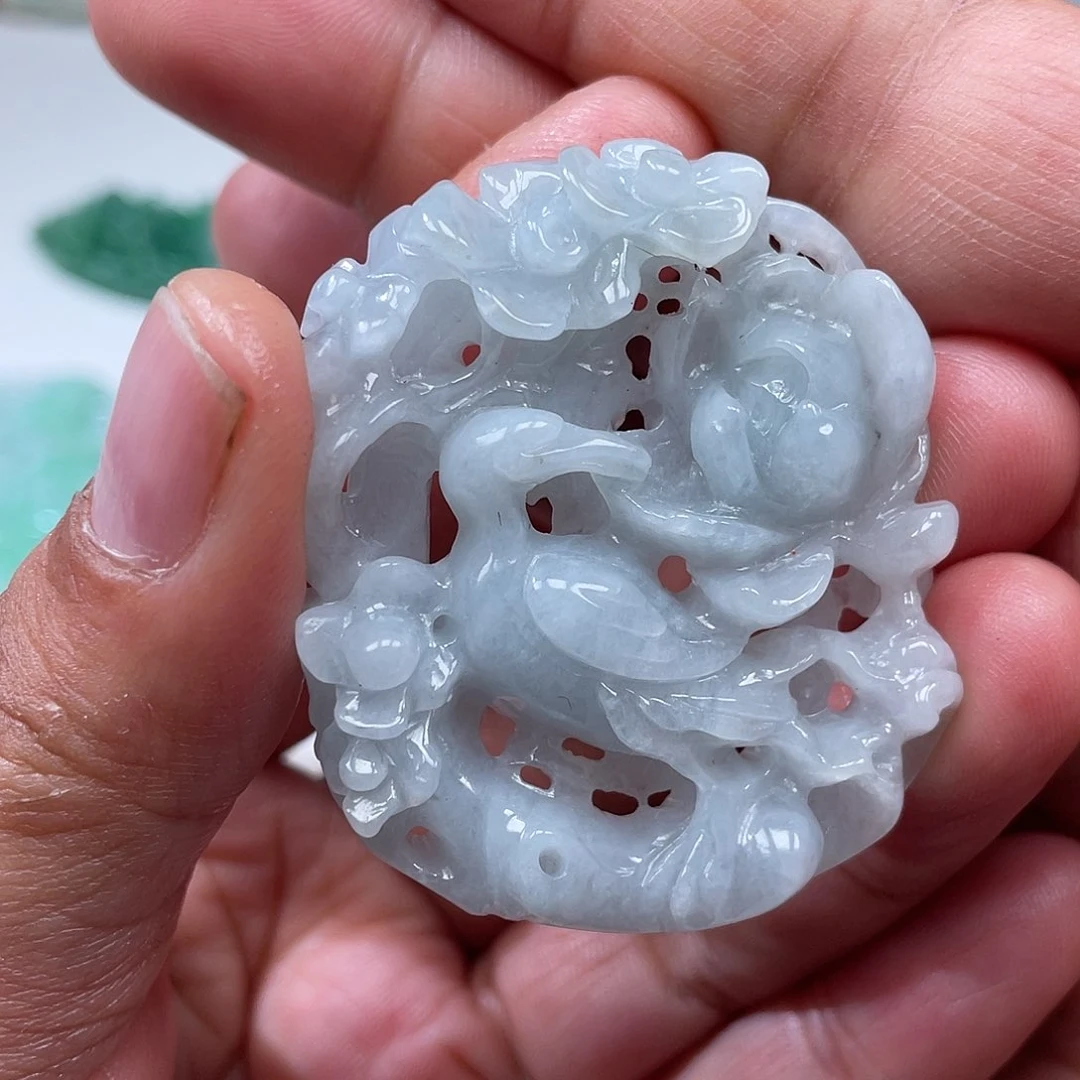 颈饰未镶嵌翡翠翡玉缘翡翠