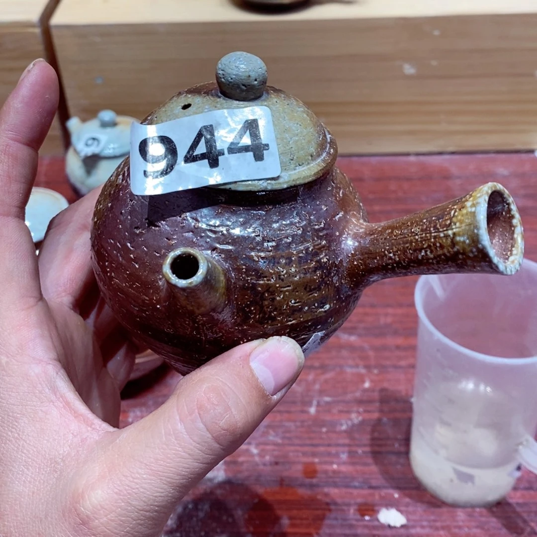 瑕疵，柴烧茶具陶瓷杯子祝大家新年吉祥
