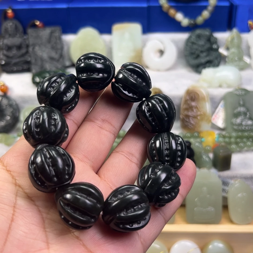 和田玉手链未镶嵌