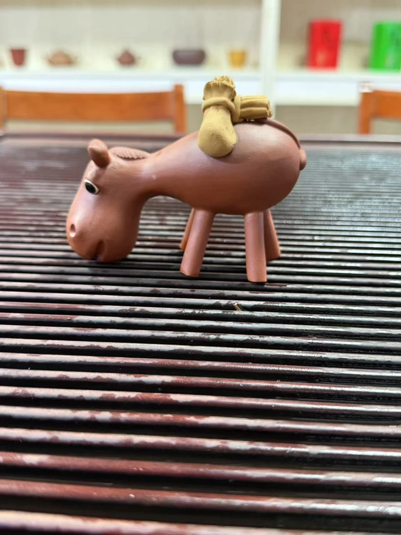 宜兴紫砂双色茶宠