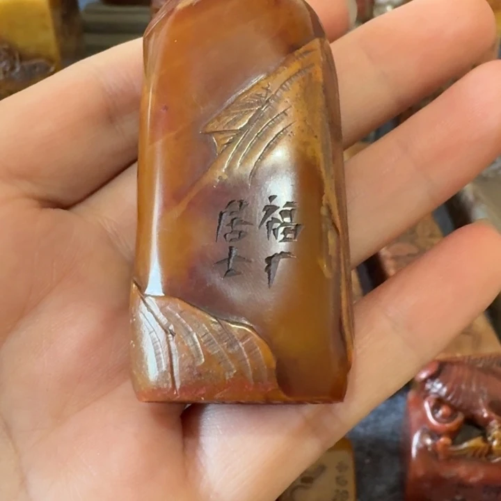 众***堂石材手工艺品摆件包邮