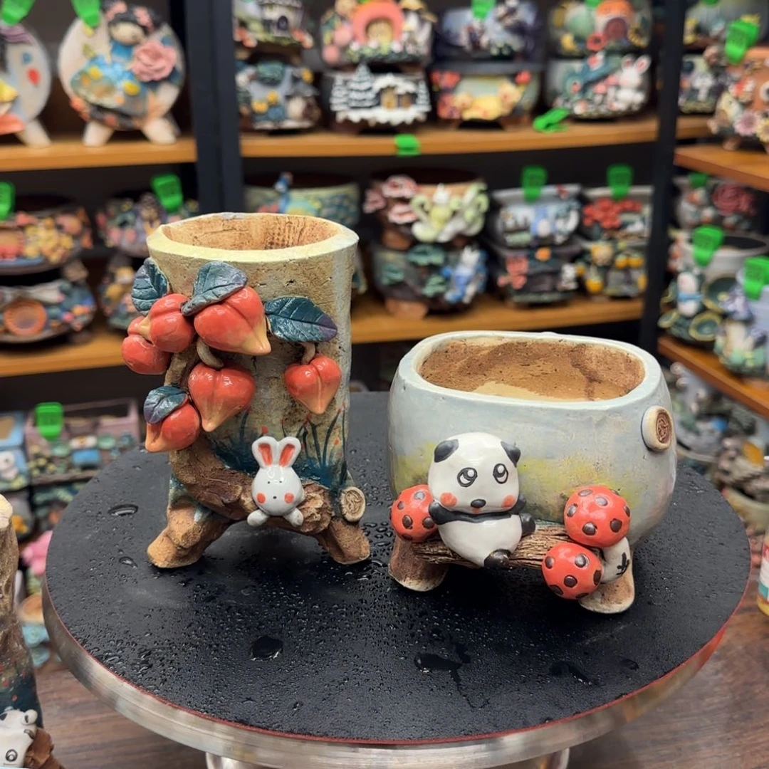 【闪购商品】陶瓷G****磊粗陶手捏