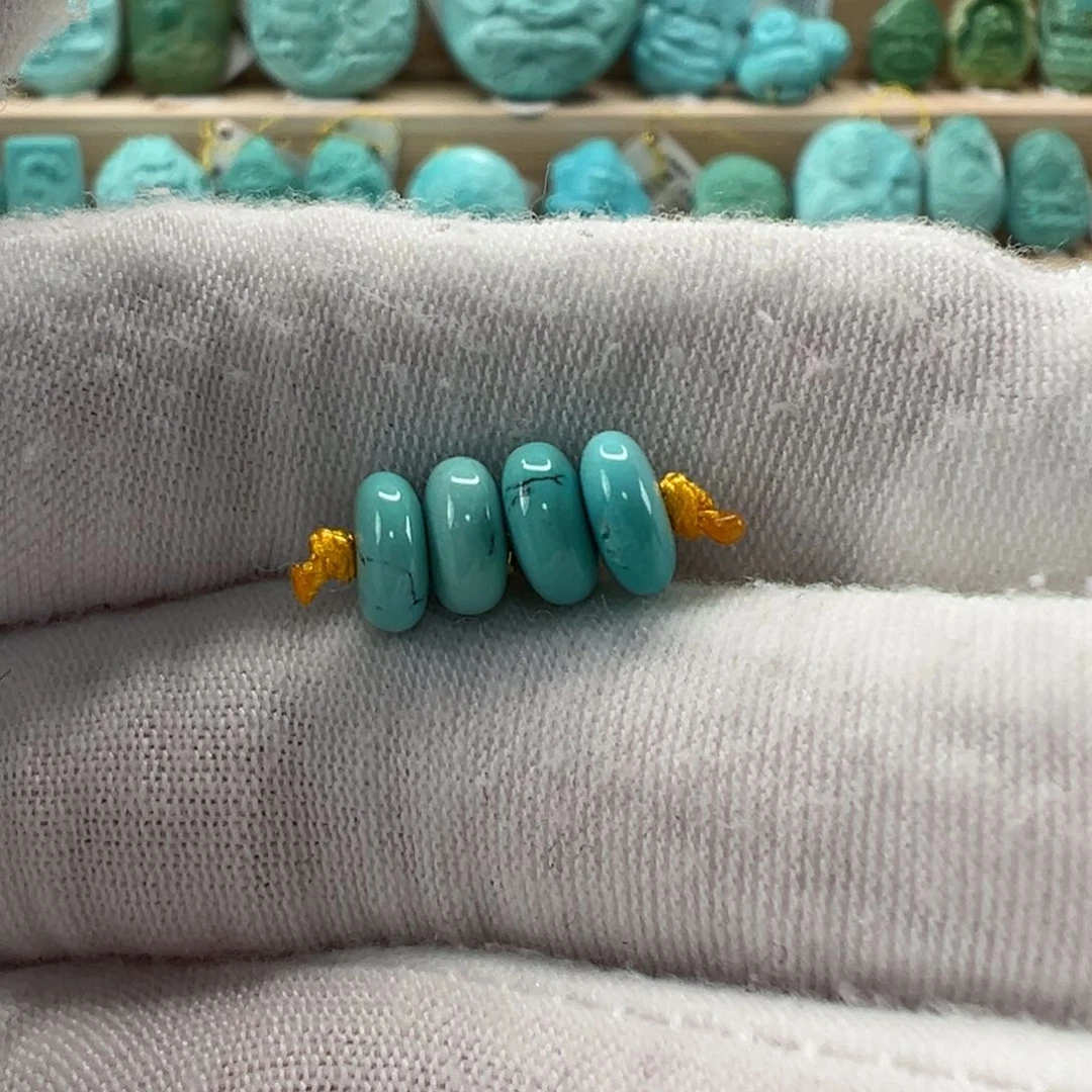 未镶嵌绿松石隔片7mm