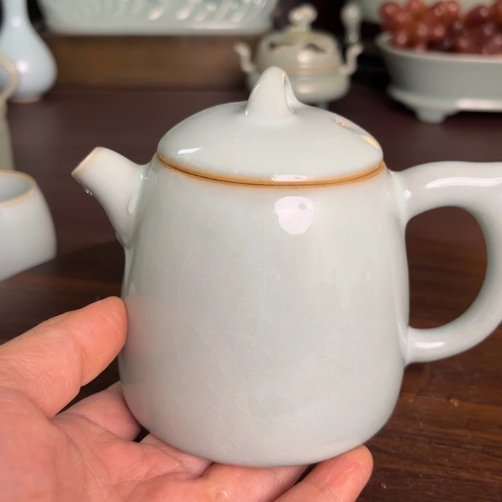 天青青秦权壶微瑕kkkkkkkkkkkkk