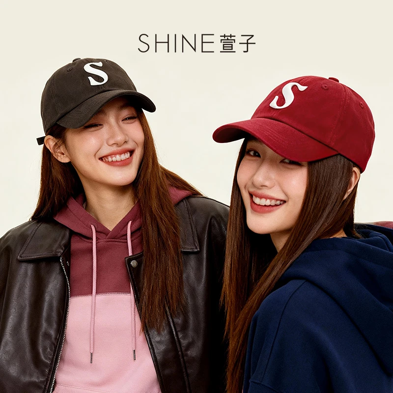 萱子萱子休闲运动球帽修饰脸型显脸小纯棉透气舒适有型