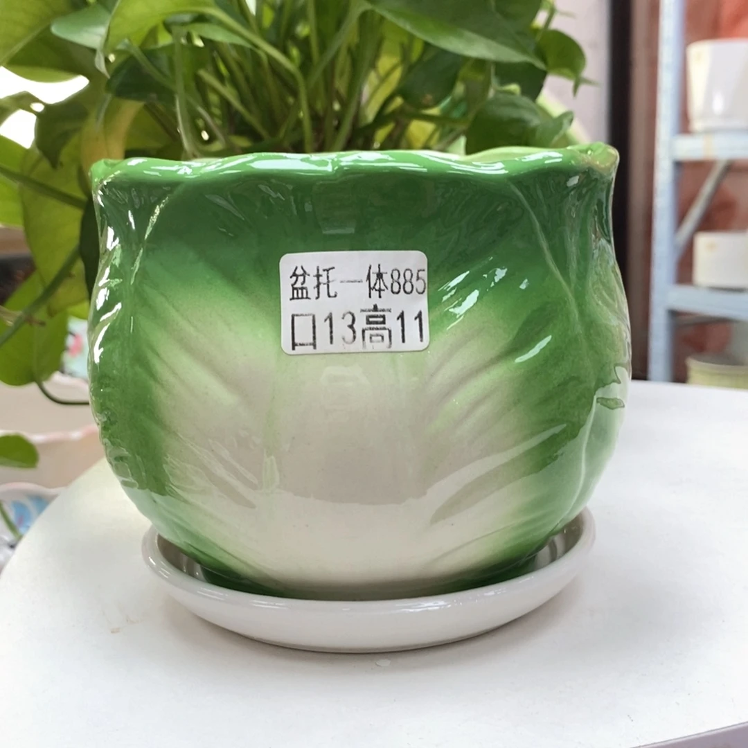 @夏西陶瓷花盆@@5885