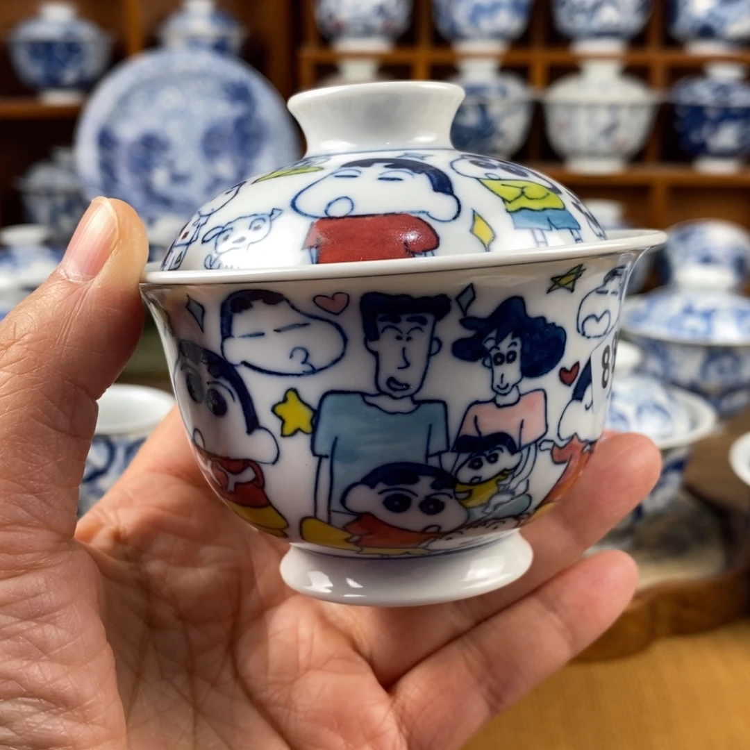 瓷片景德镇陶瓷手绘茶器888