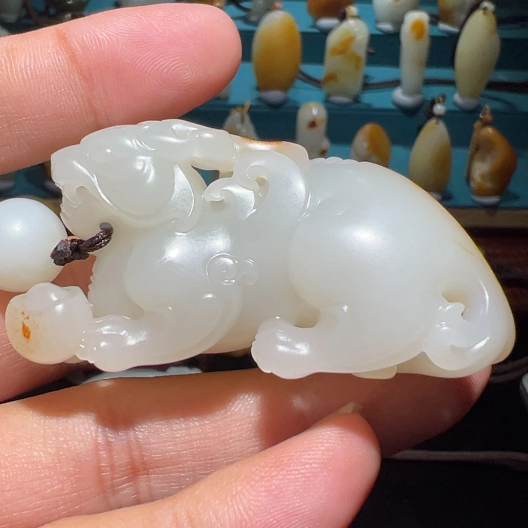 颈饰未镶嵌和田玉（子料）呦***鸣