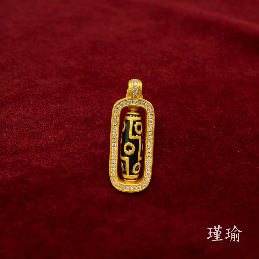 吊坠 K0560黄色桶珠吊坠多样性发货47542