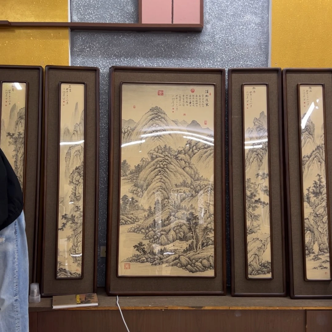 大***明国画亲笔手绘作品
