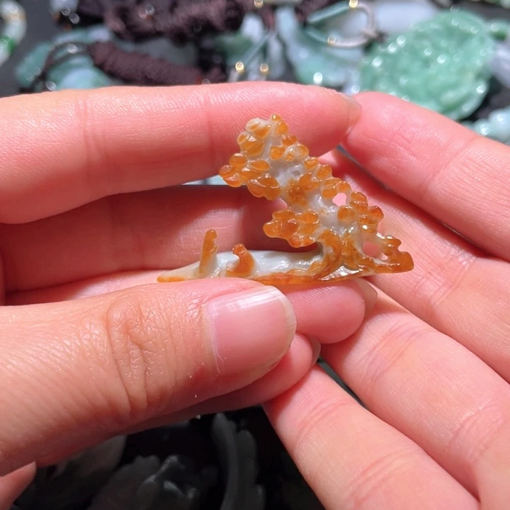 【闪购商品】翡翠颈饰未镶嵌天然翡翠