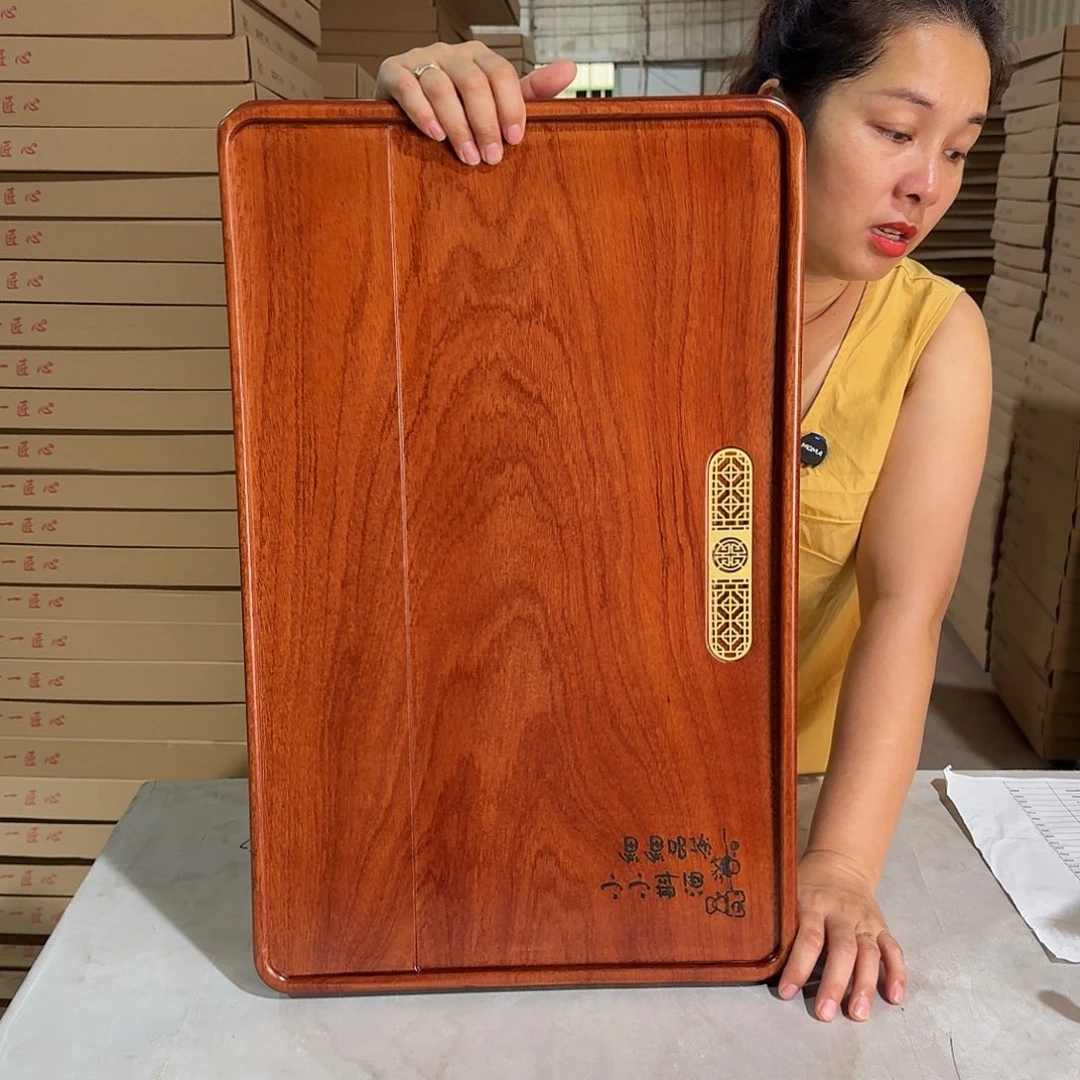 花梨木茶盘60*38尺寸