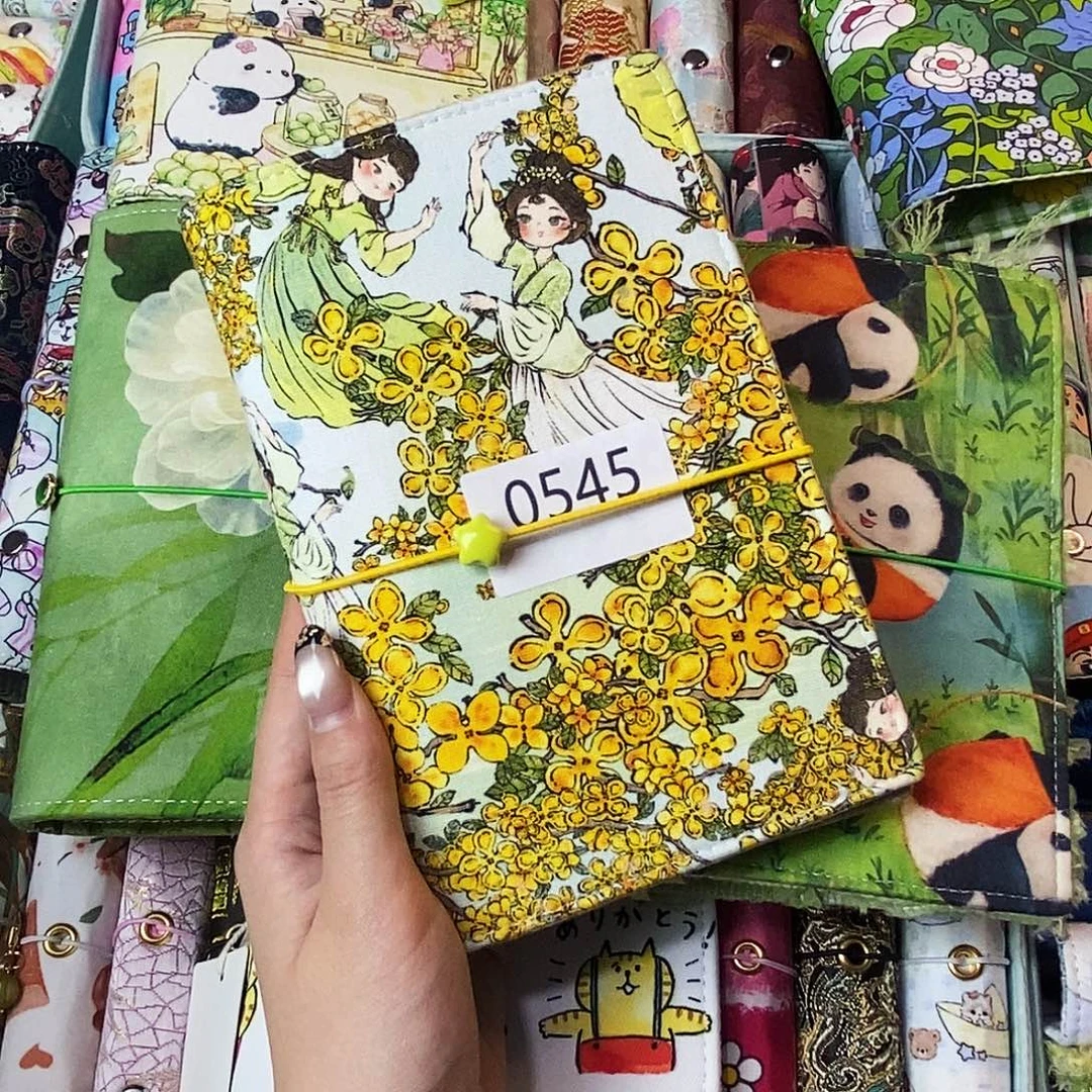 织绣A6活页不带纸0545