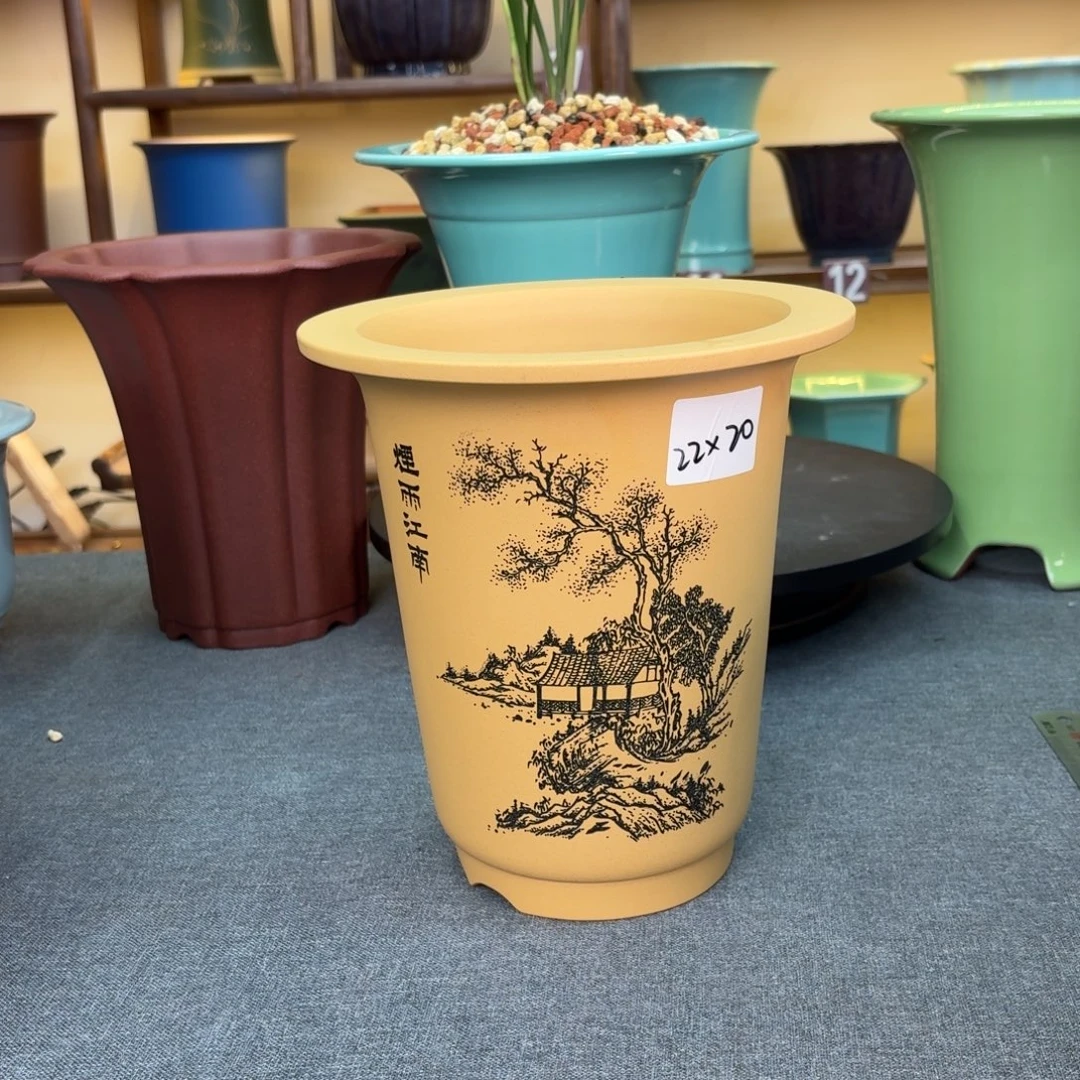 紫砂花盆紫砂15886589886