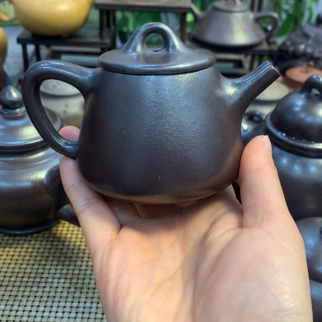 星***心紫砂茶壶宜兴原矿tjsgjsf