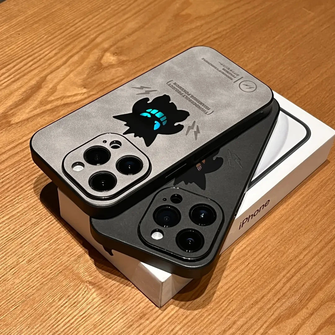 太乐虫炫酷镭射耿鬼适用iPhone16手机壳14promax苹果15耐脏12软13