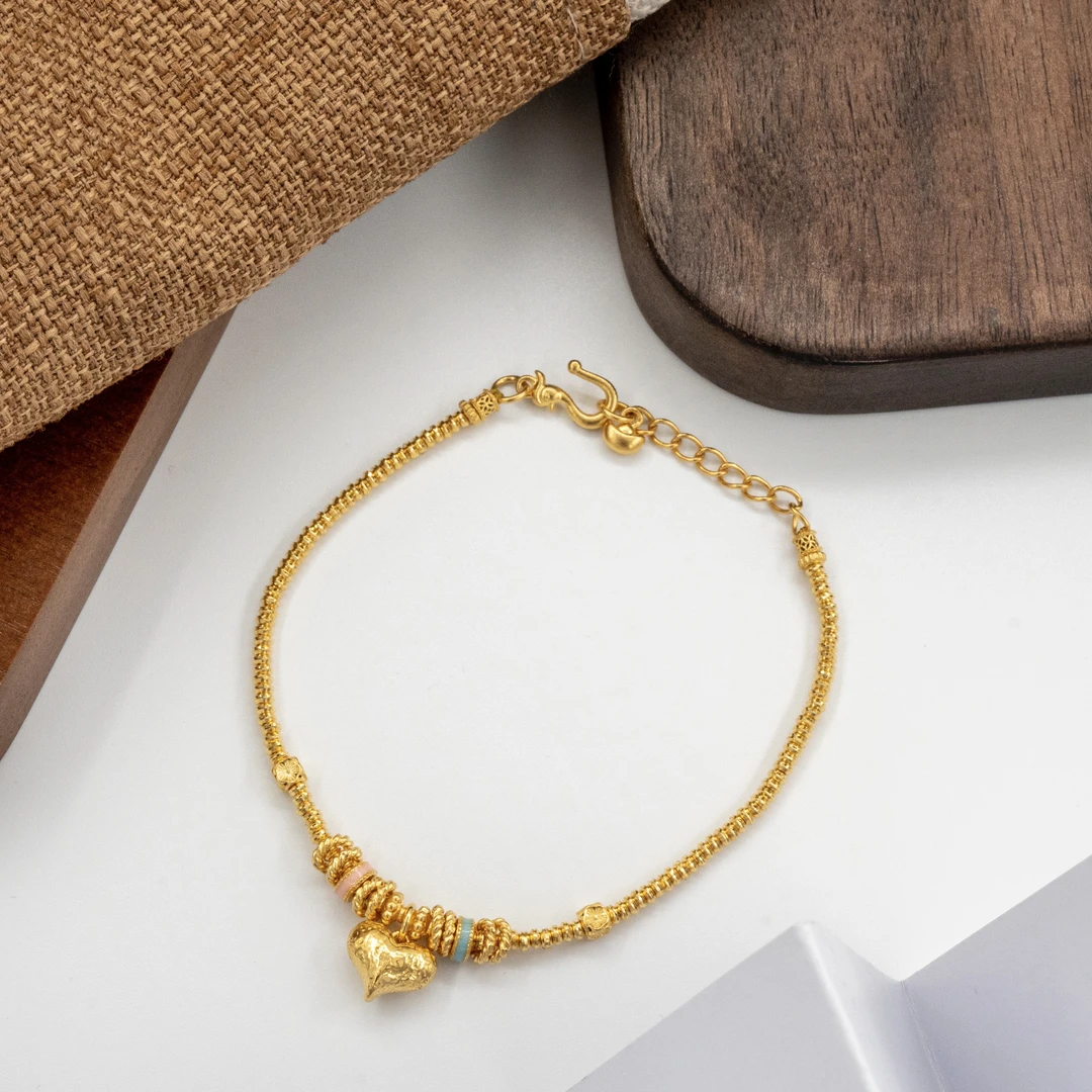 Z/J【甜心大宝手绳】足金999手绳5G（附加88/0）