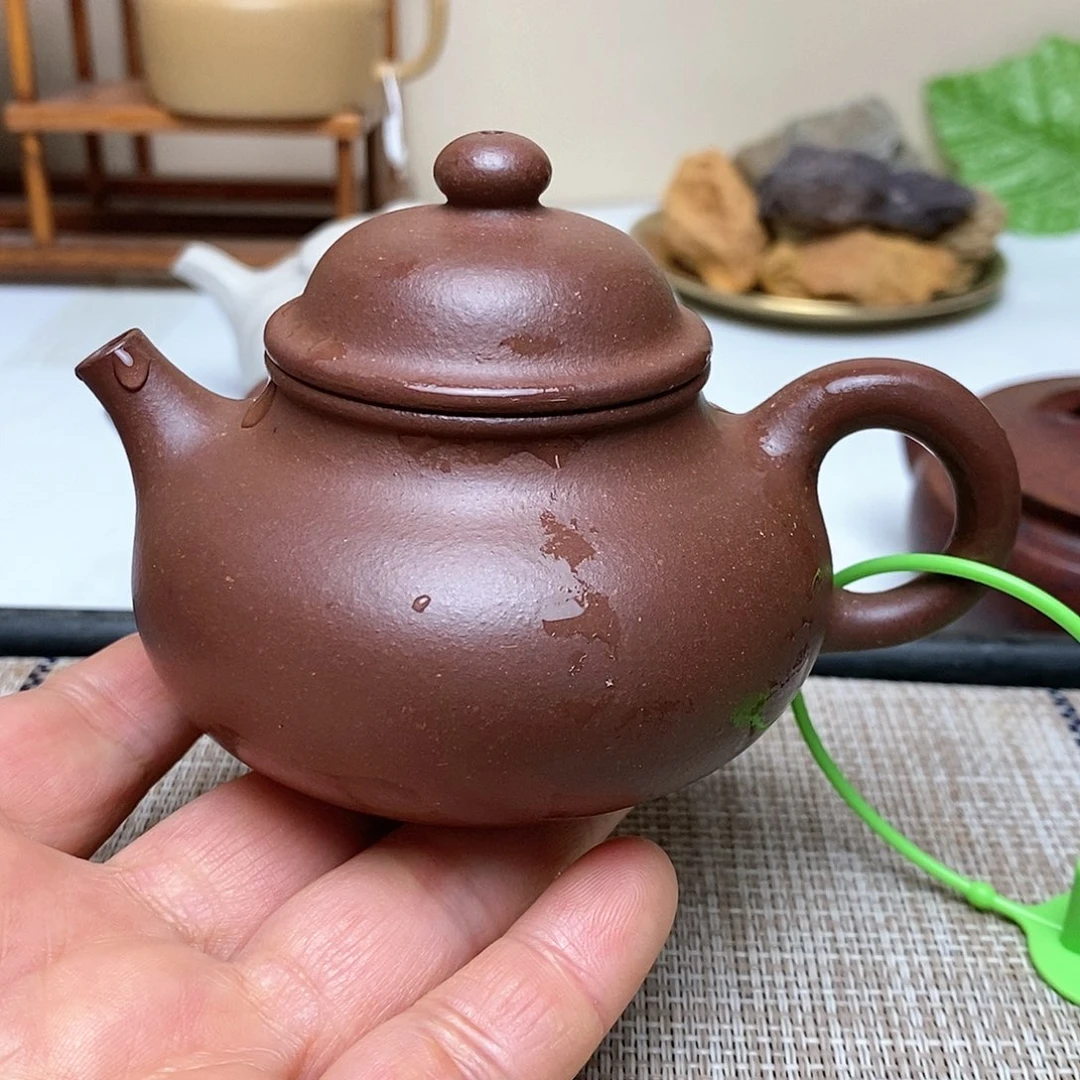 紫砂茶壶150毫升零添加老紫泥