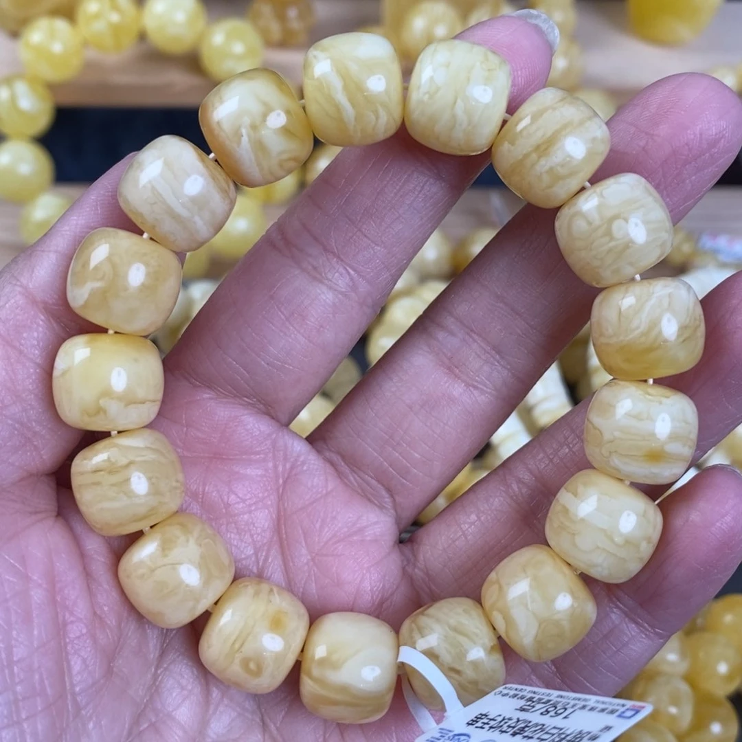 蜜蜡裸石未镶嵌13➕满蜡虎皮