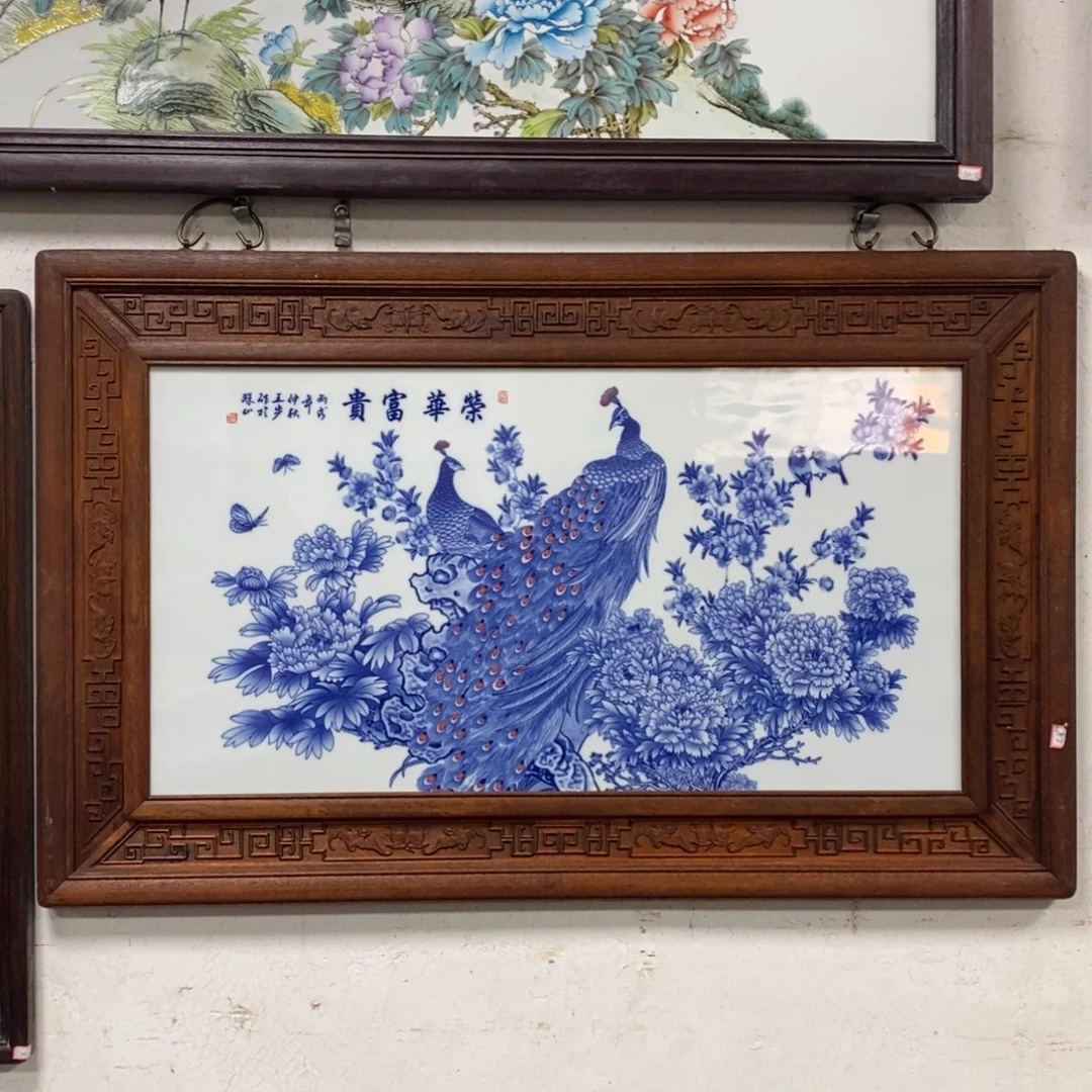 瓷100*60 景德镇瓷板画柴窑烧制
